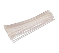 Cavo Cravatta 380 x 4.8mm Bianco Confezione Di 100 CT38048P100W Sealey Nuovo