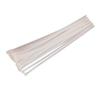 Sealey CT45076P50W Cavo Fascette 450 x 7.6mm Bianco Confezione 50