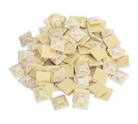 Autoadesivo Cavo Cravatta Montatura 30 x 30mm Bianco Confezione Di 100 - Sealey