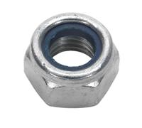 Sealey Dado Di Blocco In Nylon M14 Zincato Confezione Da 25 NLN14