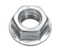 Sealey Dado Flangiato Seghettato M12 Zincato Confezione Da 50 FN12