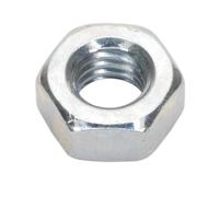 Sealey Dado In Acciaio DIN 934 - M6 - Confezione Da 100 SN6