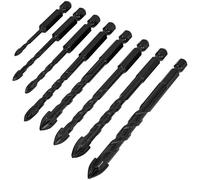 Sealey DBGC1 Mattonella & Vetro Set di Punte per Trapano 8pc