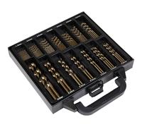 Sealey Set Punte Trapano HSS Cobalto Pienamente Terra 99pc DBS99CB