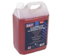 Sealey Detergente Con Cera Concentrato 5L SCS003