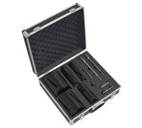 Sealey Diamond 5 Core Kit (38, 52, 65, 117, 127Mm Cores Con Adattatori) WDCKIT5