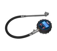 Digital Tyre Manometro con Doppia a Pressione Connettore - Sealey TST003 Nuovo
