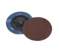 Sealey Disco Abrasivo Quick-Change 50Mm 60Grit Confezione Da 10 PTCQC5060