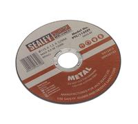 Sealey Disco da Taglio 115 x 1.2mm 22mm Foro Ptc / 115cet
