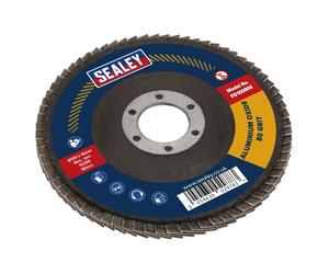 Sealey Disco Flap In Ossido Di Alluminio Ø100Mm Ø16Mm Foro 80Grit FD10080E