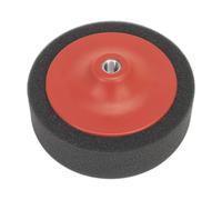 Sealey Disco Pulitrici & Lucidante Schiuma Testa 150 x 50mm M14 X 2mm Nero /