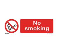 Sealey Divieto Sicurezza Insegna - No Smoking - Rigido Plastica SS13P1