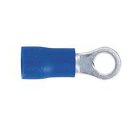 Sealey Easy-Entry Anello Terminale 4.3mm (4BA) Blu Confezione Di 100 BT24