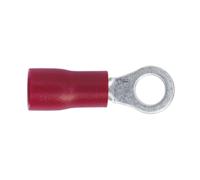 Easy-Entry Anello Terminale Ø4.3mm (4BA) Rosso Confezione Di 100 RT24 Sealey New