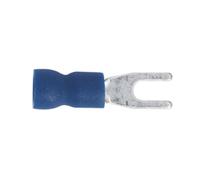 Sealey Easy-Entry Fork Terminal Ø3.7Mm (4Ba) Blu Confezione Da 100 Bt13