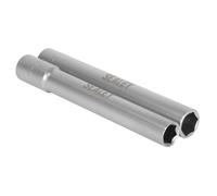 Sealey Elettrica Presa Set 10 12mm 2pc 1cmSq Drive 120mm Lungo