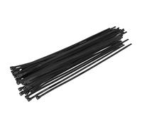 Sealey Cavo Cravatta 450 x 7.6mm Nero Confezione Di 50 CT45076P50
