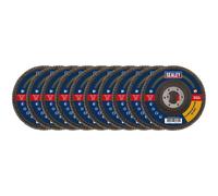 Sealey FD11560E10 115mm Alluminio Ossido Dischi Lamellari 60Grit 22mm Foro -