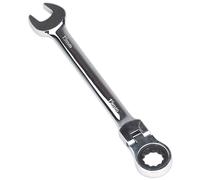 Sealey FHRCW19 Flessibile Testa Chiave Combinata a Cricchetto 19mm