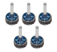 Sealey Flap Wheel 25 X 10Mm 6Mm Shaft 60Grit - Confezione Da 5 FW2510605