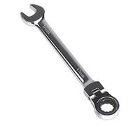 Sealey Testa Flessibile Cricchetto Chiave Combinata 17mm FHRCW17