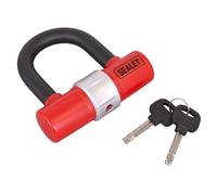 Sealey Forma a D Moto Lucchetto a Impatto E Calore Resistente Portatile SSL01