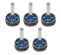Sealey FW2510605 - Ruota lamellare Ø25 x 10 mm, 6 mm, grana 60 mm, confezione da 5