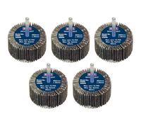 Sealey FW6030605 60 x 30mm Abrasiva Linguetta Ruota Su 6mm Asta 60Grit - Pacco 5