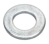 Sealey Rondella Piatta din 125 M12 X 24mm Form A Zinco Confezione Di 100 FWA1224