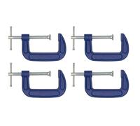 Sealey G-Clamp 75Mm - Confezione Da 4 AK60034