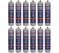 Sealey Gas Cilindro Monouso Biossido di Carbonio / Argon 100g - Scatola 12 Mig /