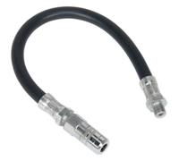 Gomma Consegna Tubo Con 4-Jaw Connettore Flessibile 300mm 0.3cmBSP Gas - Sealey
