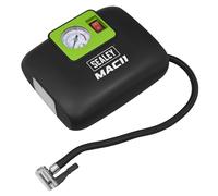 Sealey Gonfiatore Pneumatico & Worklight 12V Massimo Pressione 120psi Durata 30