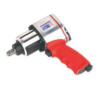 Sealey GSA02 Generazione Serie Impatto Aria Chiave 1.3cmsq Drive Doppio Martello