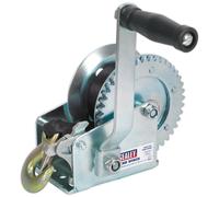 Sealey Equipaggiato Mano Verricello 540kg Capacità Con Cinghie Cinghia GWW1200M