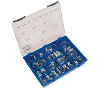 Sealey Hi-Grip® Tubo Clip Assortimento 81pc Misure 9.5-55mm HCJ85AC