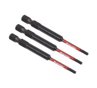 Sealey Hex 2.5Mm Bit Per Utensile Elettrico 75Mm - 3Pz Ak8260