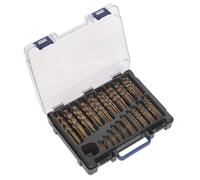Sealey HSS Cobalto Pienamente Terra Trapano Punta Assortimento 170pc 1-10mm