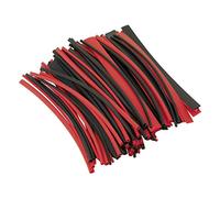 Sealey HST200BR Manicotti Termorestringenti, 200mm, Nero/Rosso, Confezione 100