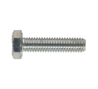 Set Viti SS625 HT Sealey M6 X 25Mm 8.8 Zincato DIN 933 Confezione Da 50