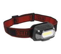 Sealey HT08R Ricaricabile Testa Torcia Con Auto-Sensor 8W Pannocchia LED