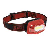 Sealey HT08RR Ricaricabile Testa Torcia Con Auto-Sensor 8W Pannocchia LED -