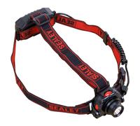 Sealey HT106LED Torcia Frontale Ricaricabile Auto-Sensore 3W LED SMD 3.7V 1.5Ah