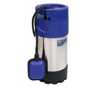 Sealey Sommergibile Inossidabile Pompa Acqua Automatico 92L/Min 40m Testa 230V