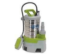 Sealey Immergibili Inossidabile Pompa Acqua Automatico Sporco 225L/Min 230V
