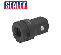 Adattatore a Impatto 1.3cmSq Drive Femmina - 1.9cmSq Uomo - Sealey AK5402 Nuovo