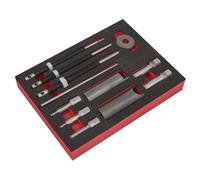 Sealey Interno Cuscinetto & Bush Estrattore Set Moto Acciaio Al Carbonio SMC60