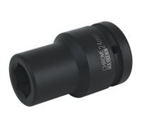 Sealey 24mm Profondo Urto Presa 1 " Sq Drive Singolo Esagonale Walldrive IS124D