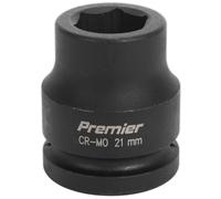 Sealey 21Mm 3/4"Sq Drive Metric Impact Socket WallDrive Esagonale 6 Punti IS3421