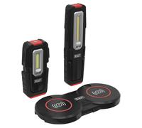 Sealey LEDWCBCOMBO4 Ispezioni Luci 3W & 5W & Doppio Ricarica senza Fili Base